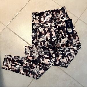 NEW Marika High-rise Abstract Patterned Ankle Leggings